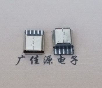 惠阳Micro USB5p母座焊线 前五后五焊接有后背