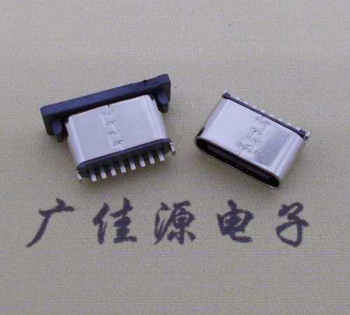 惠阳连接器TYPE-C8P母座直立式插座H=5.0mm