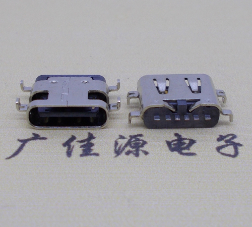 惠阳USBType-C6P母座沉板1.6连接器
