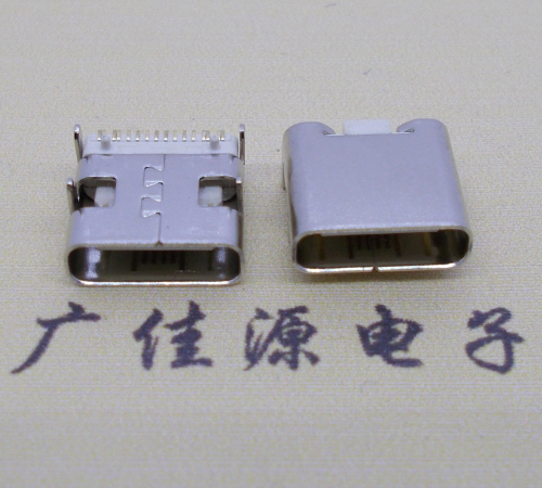 惠阳卧式板上型Type-C16P母座H=8.3连接器