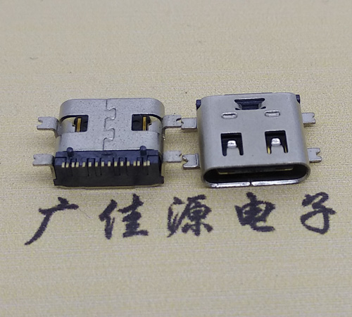 惠阳type-c16p母座全贴带弹片连接器
