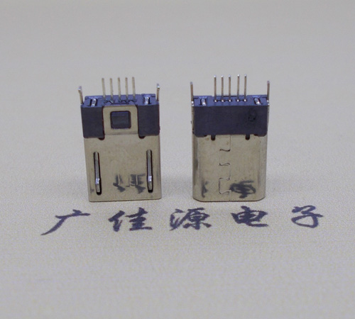 惠阳micro-迈克 插座 固定两脚鱼叉夹板1.0公头连接器