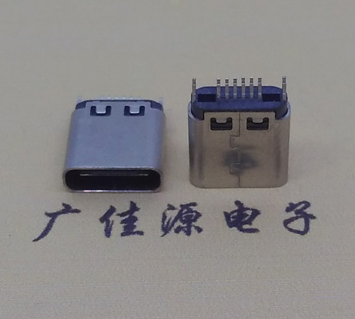 惠阳type-c16p母座,夹板式type-c16p接口连接器