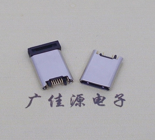 惠阳type c12p公头夹板0.7mm外壳拉伸设计薄款电流快充数据快速传输